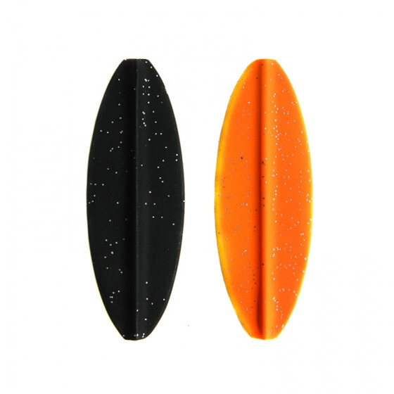 Paladin Trout Tracker 3,5g Durchlaufblinker schwarz-glitter/orange-glitter