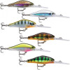 Rapala Shadow Rap Jack Deep 5cm Wobbler Molten Copper Perch