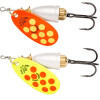 Blue Fox Vibrax UV Spinner 6g Gelb Orange Pearl UV