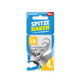 Lieblingsköder Spitze Haken 1/0 2g