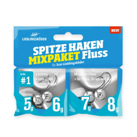 Lieblingsköder Spitze Haken Mixpaket #1 Fluss