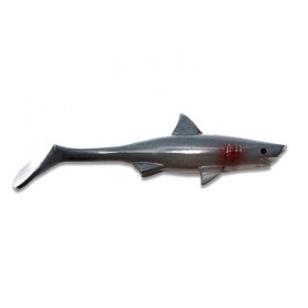 SharkShadLures Baby Shark 10cm Gummifisch Motoroil