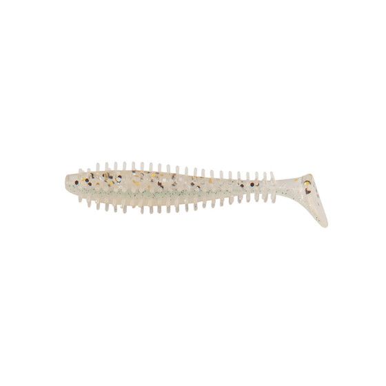 Fox Rage Spikey Shad 9cm Ultra UV Salt N Pepper