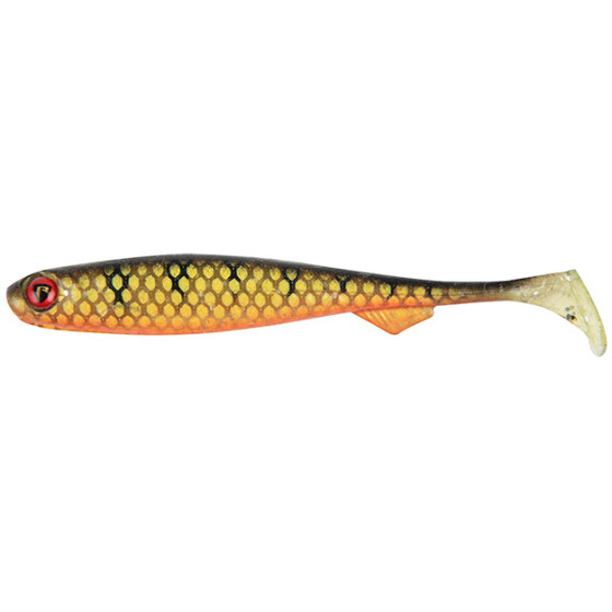 Fox Rage Slick Shad 9cm Ultra UV Natural Perch Gummifisch