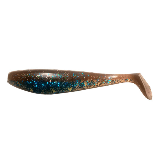 Fox Rage Zander Pro Bulk Shad 10cm Ultra UV Blue Guts