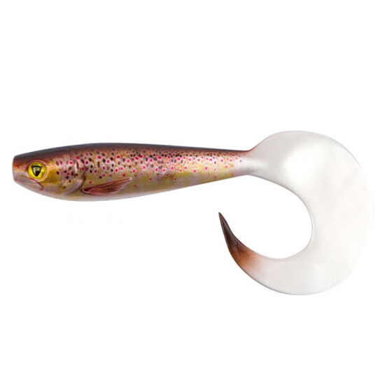 Fox Rage Pro Grub Super Natural Brown Trout 8cm Gummifisch