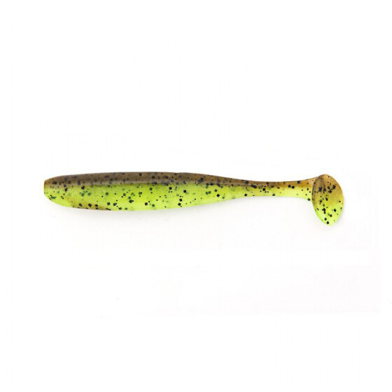 Keitech Easy Shiner 2" Green Pumpkin / Chartreuse